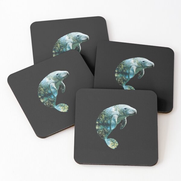 Item preview, Colorful Outdoor Manatee Double Exposure  designed and sold by A-jackson.