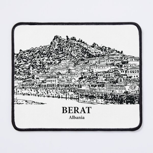 Item preview, Berat - Albania designed and sold by Lakeric Cityscapes.