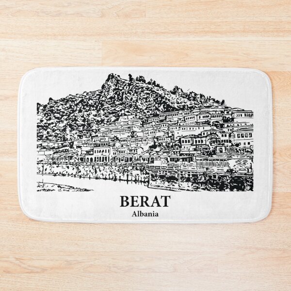 Item preview, Berat - Albania designed and sold by Lakeric Cityscapes.