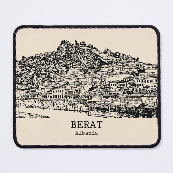 Item preview, Berat - Albania designed and sold by Lakeric Cityscapes.