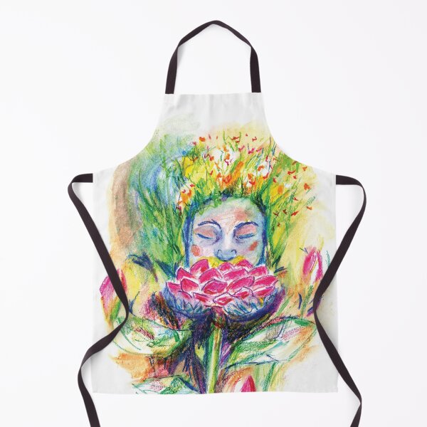Item preview, Woman of Lotus Lake 21 designed and sold by umasharda.