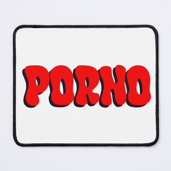 Item preview, The word PORNO in RED designed and sold by SirJavier.