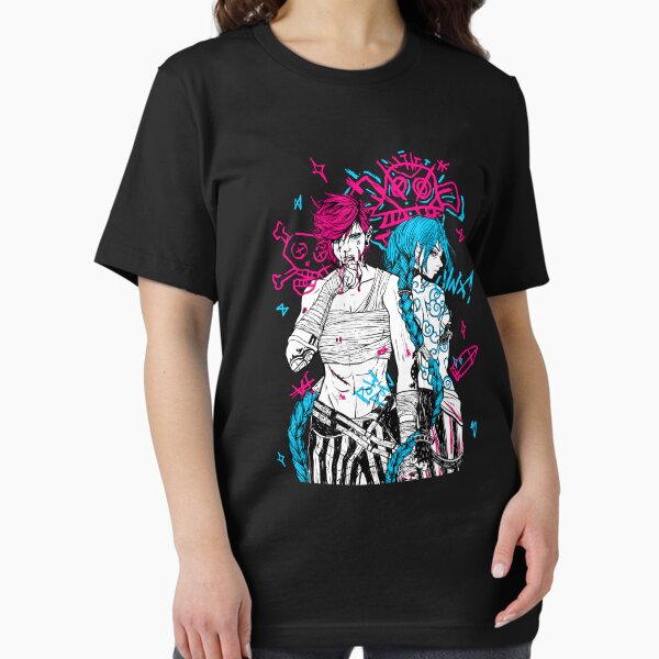 Item preview, Jinx Vi Arcane Graphic Style designed and sold by HaloHop.