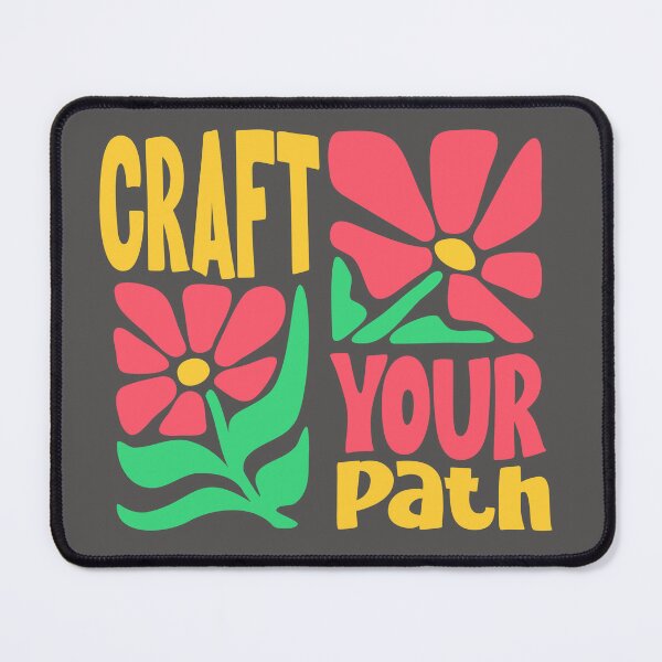 Item preview, Craft Your Path Boho Artsy Flower designed and sold by SvetsShirts.