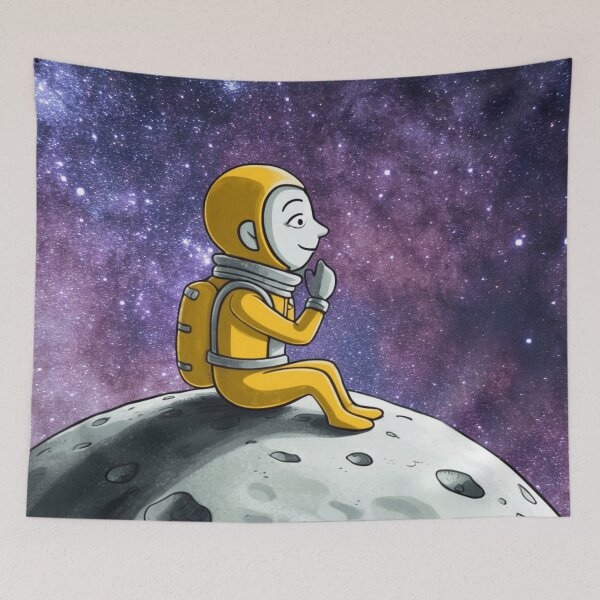 Item preview, Happy moon traveler  designed and sold by Robertworkshop.