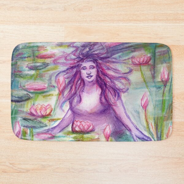 Item preview, Woman of Lotus Lake 22 designed and sold by umasharda.
