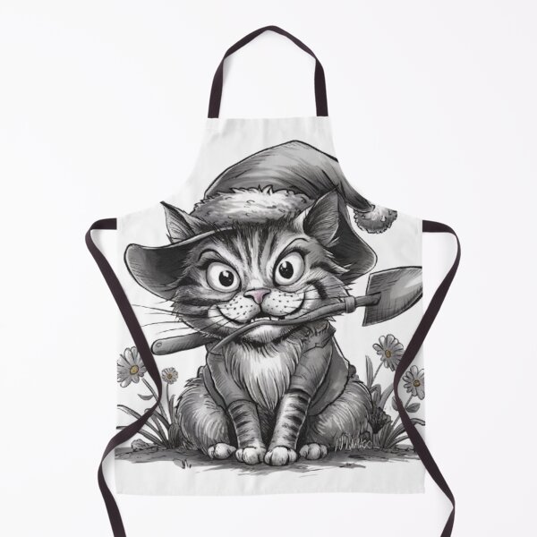 Item preview, CHRISTMAS GREETINGS FROM THE PURR-FECT GARDENER designed and sold by likbatonboot.