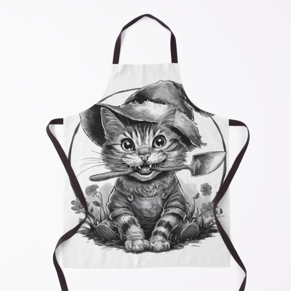 Item preview, CHRISTMAS GREETINGS FROM THE PURR-FECT GARDENER designed and sold by likbatonboot.