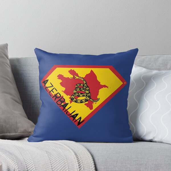 Item preview, AZERBAIJAN Spell Out - Freedom Is The Superpower - Gadsden Snake Flag - Dont Tread On Me SUPERHERO design designed and sold by pelagio.