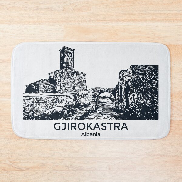 Item preview, Gjirokastra - Albania designed and sold by Lakeric Cityscapes.