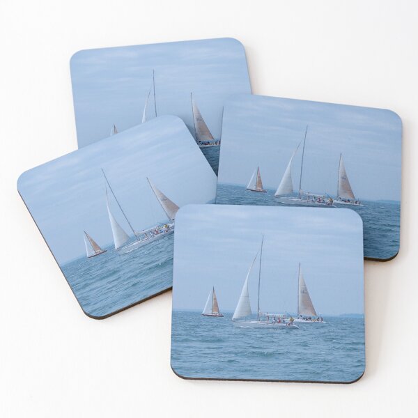 Item preview, Sailboats on Lake Michigan, Very Blue designed and sold by CountyKent.
