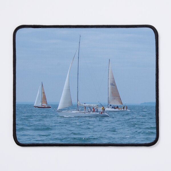 Item preview, Sailboats on Lake Michigan, Very Blue designed and sold by CountyKent.