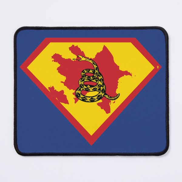 Item preview, AZERBAIJAN - Freedom Is The Superpower - Gadsden Snake Flag - Dont Tread On Me SUPERHERO design designed and sold by pelagio.