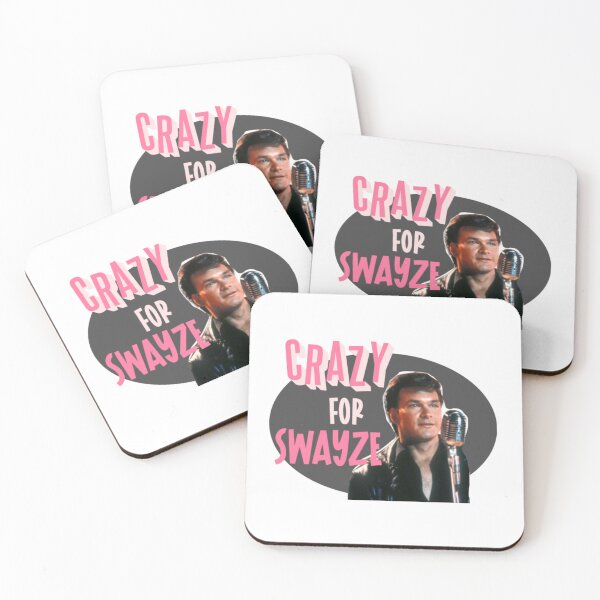 Item preview, "Crazy for Swayze" Retro Design designed and sold by JohnsonGena.