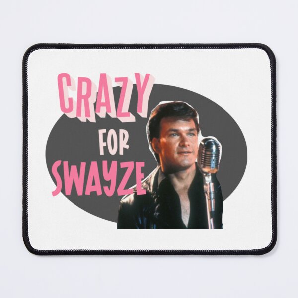 Item preview, "Crazy for Swayze" Retro Design designed and sold by JohnsonGena.