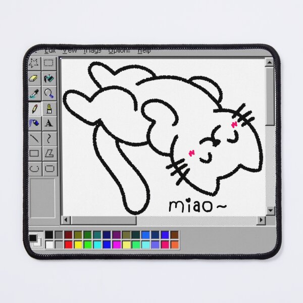 Item preview, Meow-velous 90s: A Purr-fect Pixelated Cat designed and sold by cherrytheory.