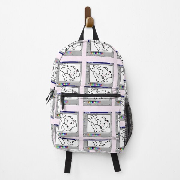 Item preview, Meow-velous 90s: A Purr-fect Pixelated Cat designed and sold by cherrytheory.