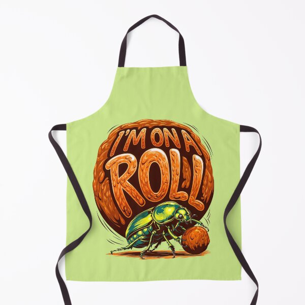 Item preview, I'm On A Roll Funny Dung Beetle Quote designed and sold by TheArtOfPat.