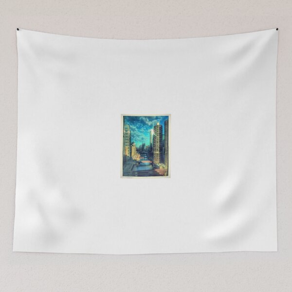 Item preview, View of the Chicago River designed and sold by Rodney Robertson.