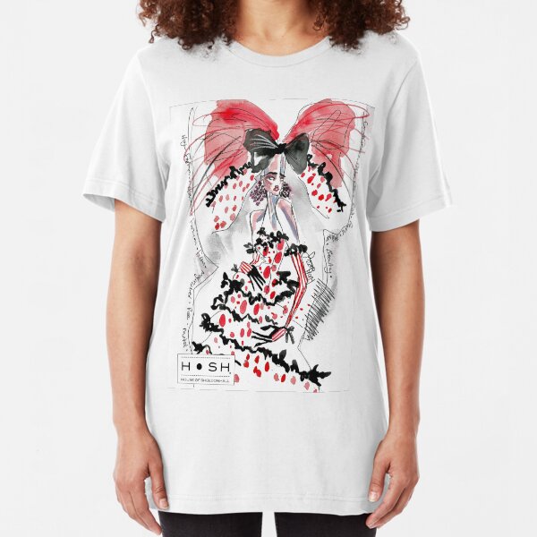 Old Skool Fashion Illustration 1 Slim Fit T-Shirt