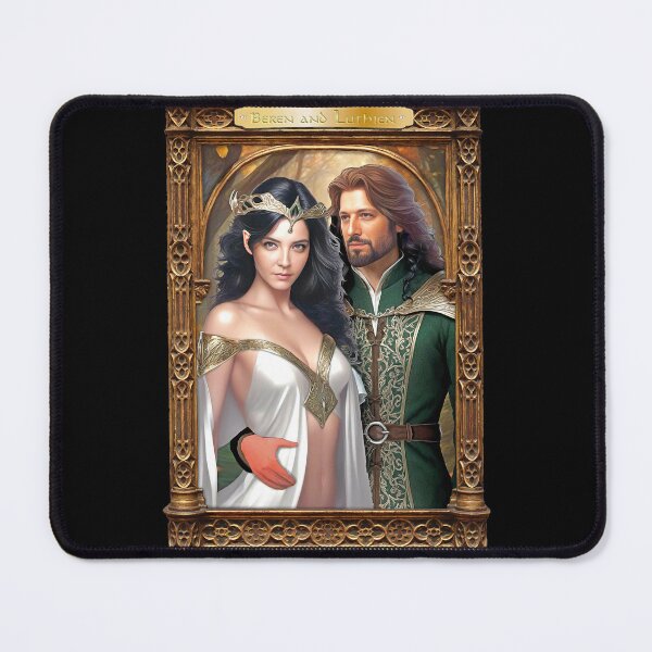 Item preview, Beren and Luthien portret by Dimitrije Kebara designed and sold by Dimisbarbarian.