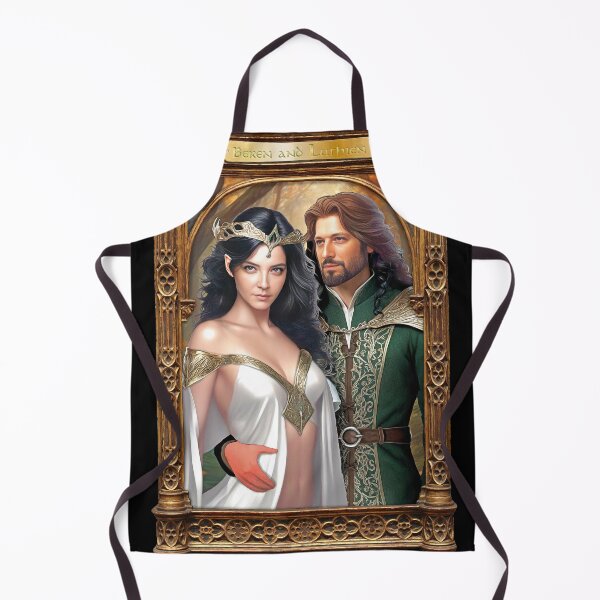 Item preview, Beren and Luthien portret by Dimitrije Kebara designed and sold by Dimisbarbarian.