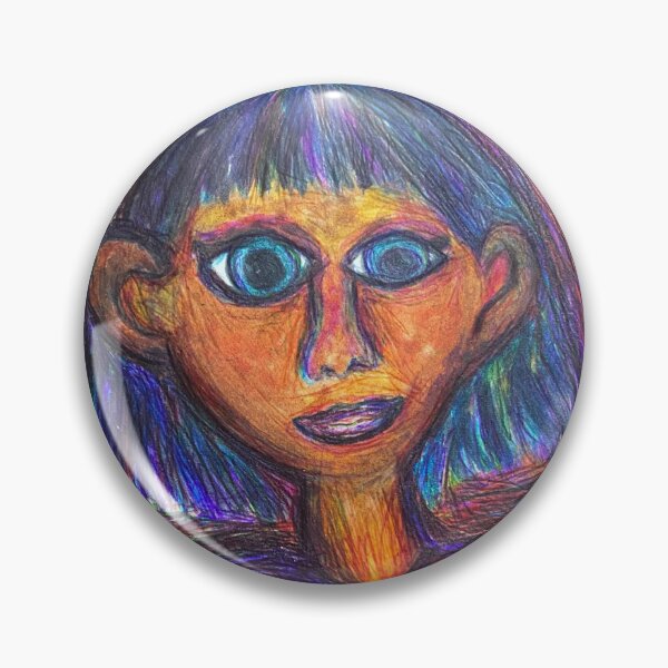 Item preview, substantially different character (drawing of a woman) designed and sold by samdifference.