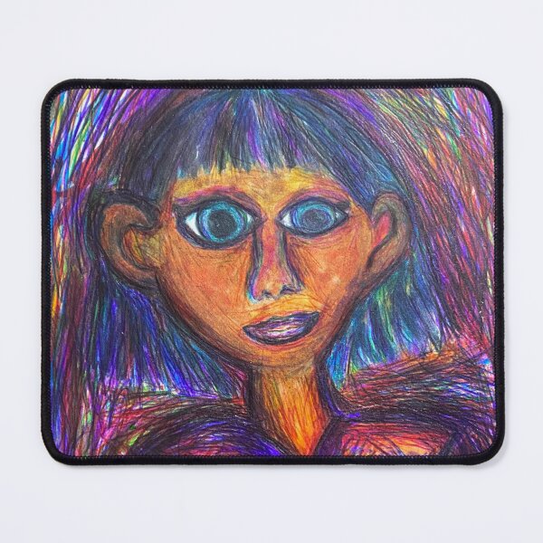 Item preview, substantially different character (drawing of a woman) designed and sold by samdifference.