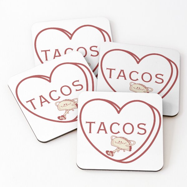Item preview, Tacos Lover Romantic Gift For Girlfriend Lover Couple Hearts designed and sold by CCKimShop.