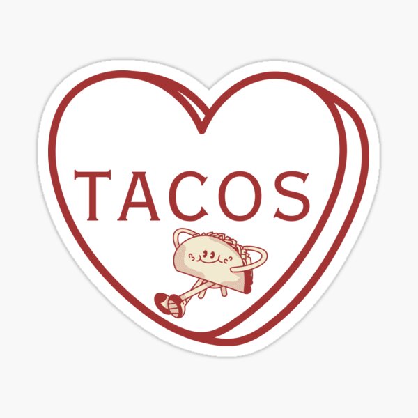 Item preview, Tacos Lover Romantic Gift For Girlfriend Lover Couple Hearts designed and sold by CCKimShop.