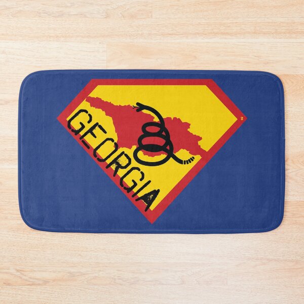 Item preview, REPUBLIC OF GEORGIA Spell Out - Freedom Is The Superpower - Modern Gadsden Snake Flag - Dont Tread On Me SUPERHERO design designed and sold by pelagio.