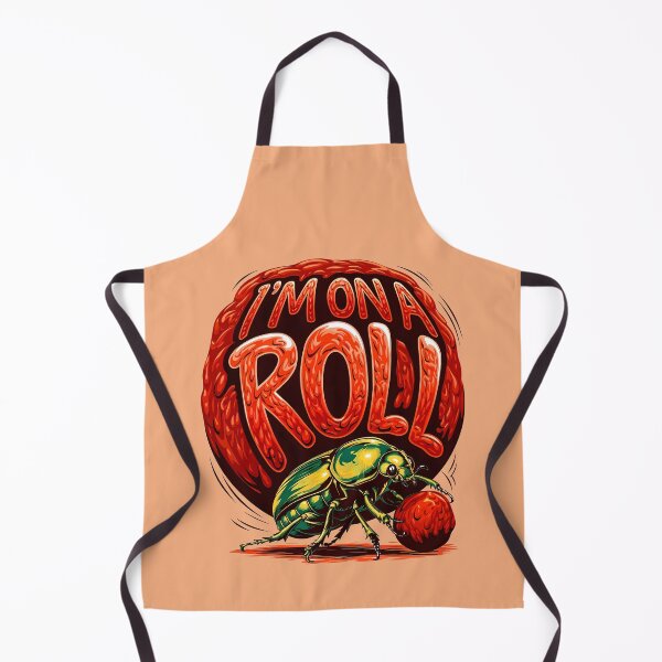 Item preview, I'm On A Roll Funny Dung Beetle Quote designed and sold by TheArtOfPat.