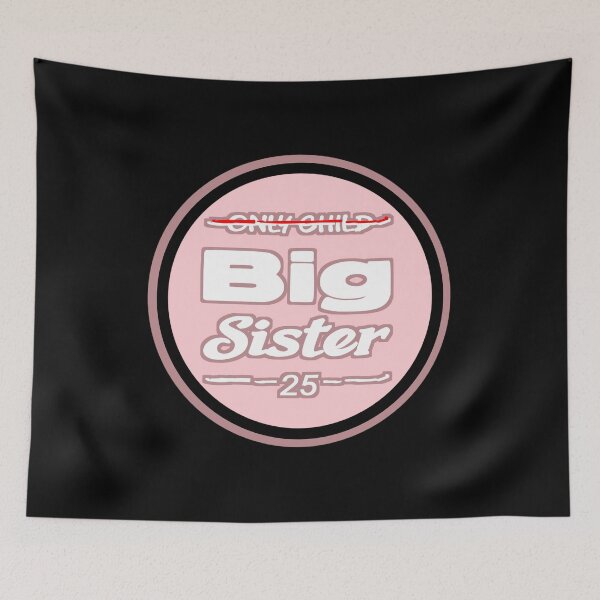 Item preview, new parents only child big sister pink designed and sold by vibeno1.