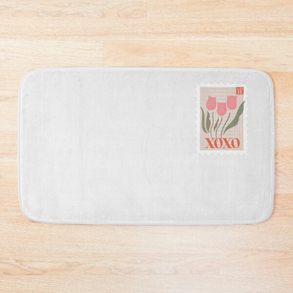 Item preview, cute aesthetic tulip flower postage stamp design designed and sold by Panakake78.
