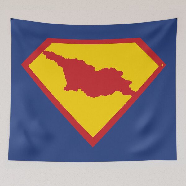 Item preview, REPUBLIC OF GEORGIA - Freedom Is The Superpower - SUPERHERO design designed and sold by pelagio.