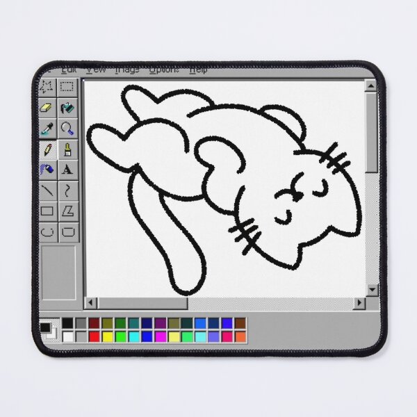 Item preview, Nostalgic Cat: A Pixelated Purr-fect Piece designed and sold by cherrytheory.