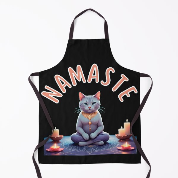 Item preview, Zen Cat Meditation Art – Calm and Spiritual Cat designed and sold by Intl-Day.