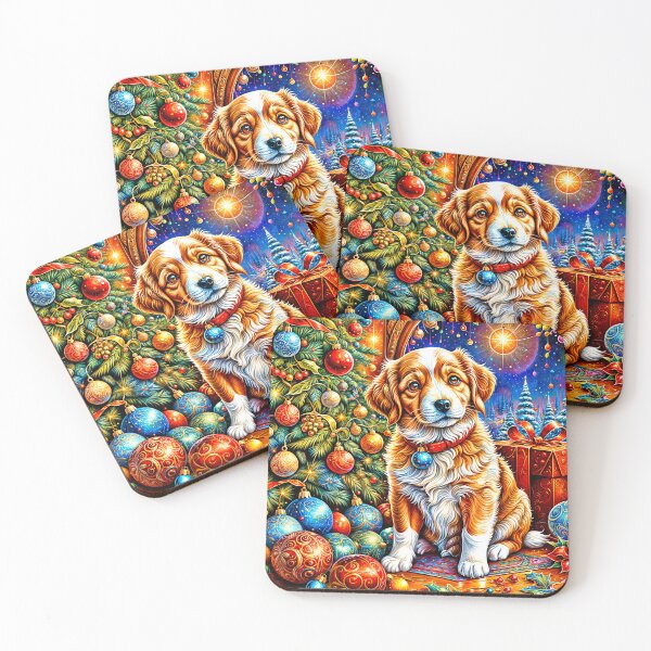 Item preview, Festive puppy designed and sold by OvidiumArt.