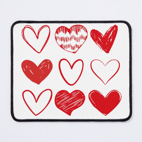 Item preview, Hearts Couple Galentines Cute Couple Cute Hearts Red Hearts designed and sold by CCKimShop.