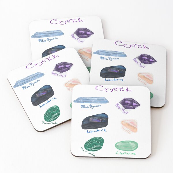 Item preview, Crystals sticker pack with identification  designed and sold by Jodi Mahaffey.