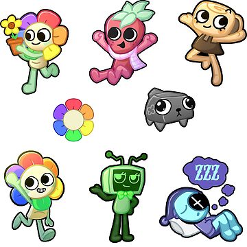 Vorschaubild zum Design Dandy’s World Main Characters Sheet von TrippyTooni