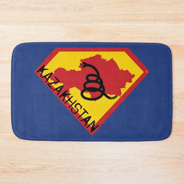 Item preview, KAZAKHSTAN Spell Out - Freedom Is The Superpower - Modern Gadsden Snake Flag - Dont Tread On Me SUPERHERO design designed and sold by pelagio.