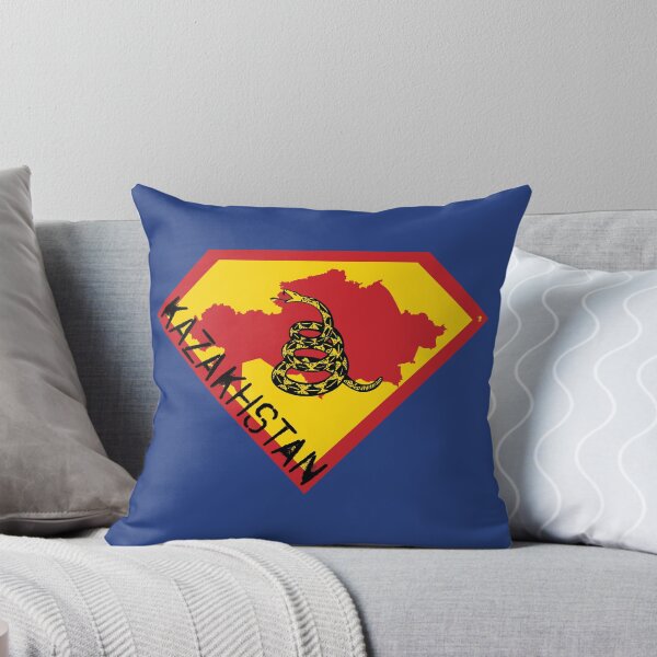 Item preview, KAZAKHSTAN Spell Out - Freedom Is The Superpower - Gadsden Snake Flag - Dont Tread On Me SUPERHERO design designed and sold by pelagio.