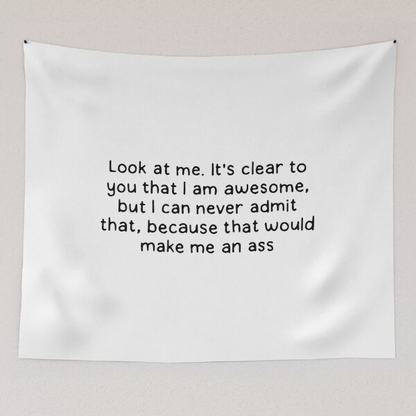 Item preview, Jeff Winger I'm awesome quote designed and sold by dontqu0teme.