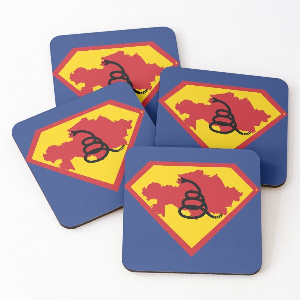 Item preview, KAZAKHSTAN - Freedom Is The Superpower - Modern Gadsden Snake Flag - Dont Tread On Me SUPERHERO design designed and sold by pelagio.