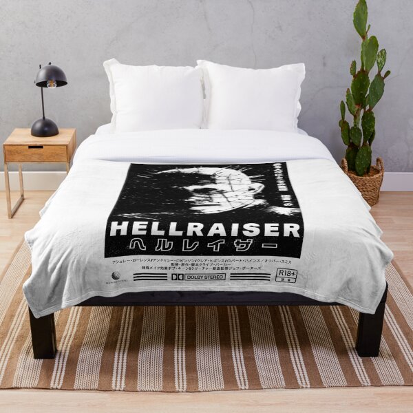 Item preview, Hellraiser Vintage Japanese Poster (Transparent Black and White) designed and sold by Tactical2na.