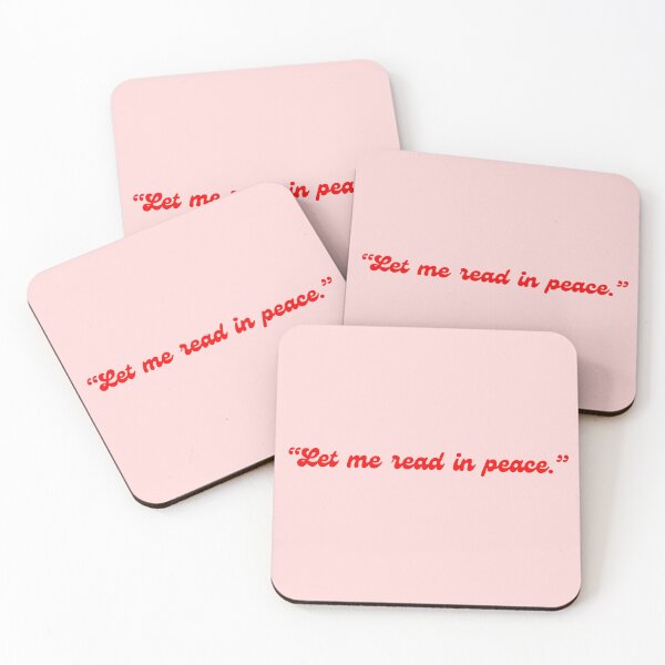 Item preview, Let Me Read In Peace designed and sold by AJdodd.
