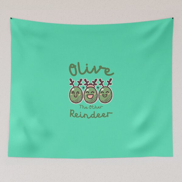 Item preview, Olive the Other Reindeer designed and sold by figandroseco.