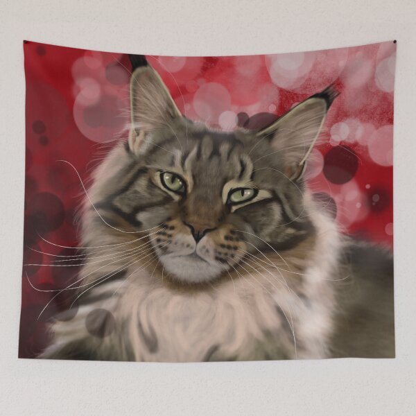 Item preview, Bamiyan the Maine Coon designed and sold by Lyly297.