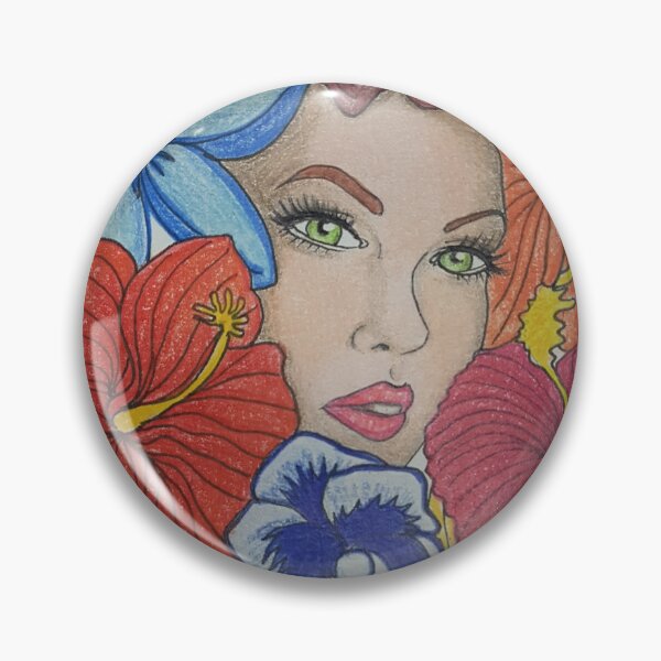 Item preview, Flower face designed and sold by MsPinkDesigns.